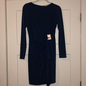 Navy Michael Kors Jersey Dress
